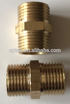 High Quality Plumbing Material Pipe Fitting Brass Nipple