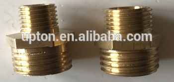 High Quality Plumbing Material Pipe Fitting Brass Reducing Nipple