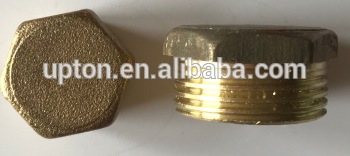 High Quality Plumbing Material Pipe Fitting Brass Male Plug