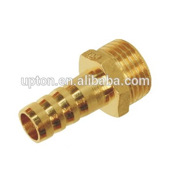 High Quality Plumbing Material Pipe Fitting Brass Male Nozzle