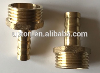 High Quality Plumbing Material Pipe Fitting Brass Male Nozzle