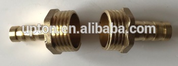 High Quality Plumbing Material Pipe Fitting Brass Male Nozzle
