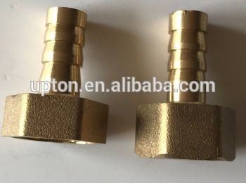 High Quality Plumbing Material Pipe Fitting Brass Female Nozzle
