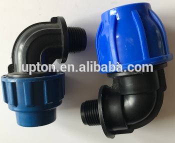 High Quality Plumbing Material Pipe Fitting HDPE Male Elbow