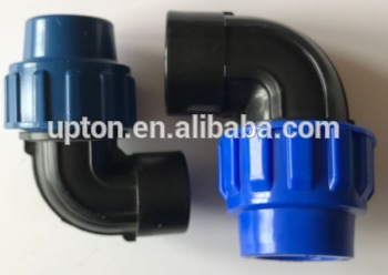 High Quality Plumbing Material Pipe Fitting HDPE Female Elbow