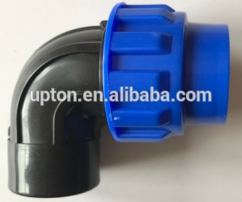 High Quality Plumbing Material Pipe Fitting HDPE Female Elbow