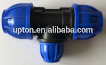 High Quality Plumbing Material Pipe Fitting PE Reducer Tee