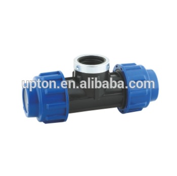 High Quality Plumbing Material Pipe Fitting HDPE Female Tee