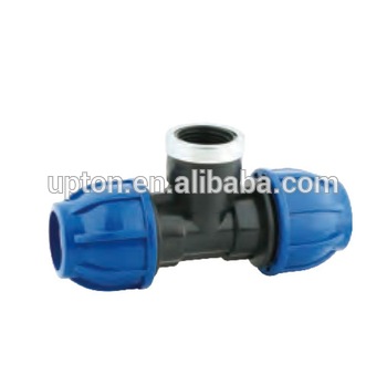 High Quality Plumbing Material Pipe Fitting HDPE Female Tee