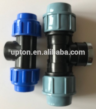 High Quality Plumbing Material Pipe Fitting HDPE Female Tee