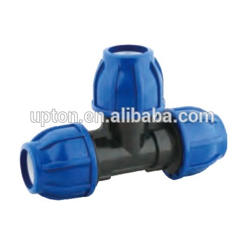 High Quality Plumbing Material Pipe Fitting HDPE Equal Tee