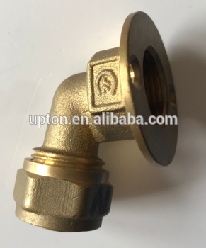 High Quality Plumbing Material Pipe Fitting PEX Brass Elbow (with box)