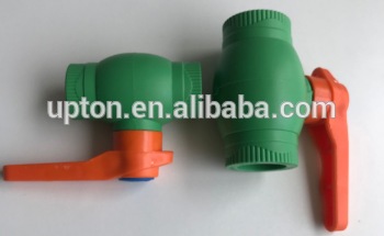 High Quality Plumbing Material Pipe Fitting PPR Ball Valve -D