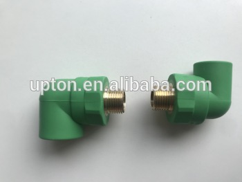 High Quality Plumbing Material Pipe Fitting PPR Male Elbow