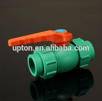 High Quality Plumbing Material Pipe Fitting PPR UNION Ball Valve