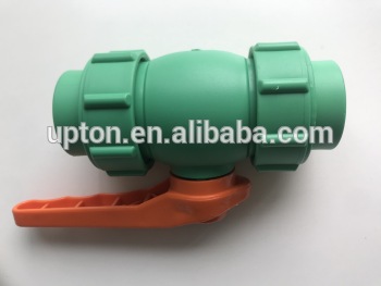 High Quality Plumbing Material Pipe Fitting PPR UNION Ball Valve