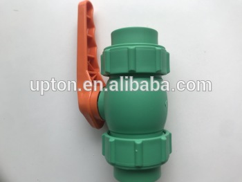High Quality Plumbing Material Pipe Fitting PPR UNION Ball Valve