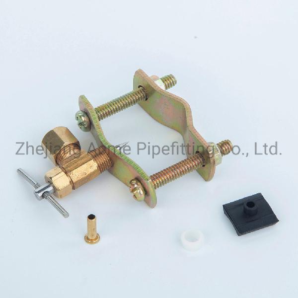 Lead Free Male Brass Self Tapping Saddle Valve