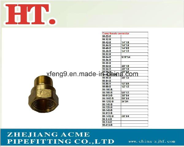 American Brass Flare Comp Female Connector Fitting