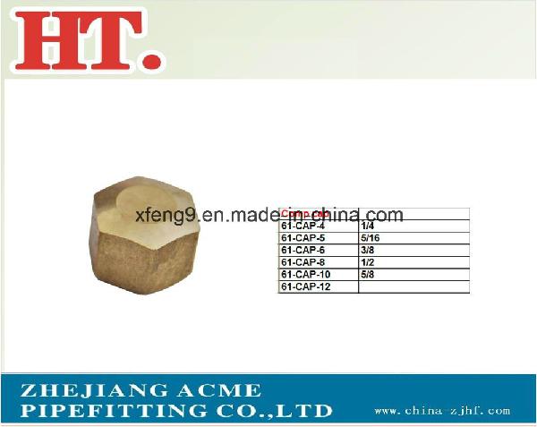 American Brass Fmale Compression Cap Fitting