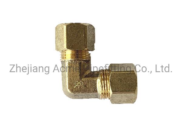 American Brass High Quality Comp Union Elbow Connector Fitting with Nut