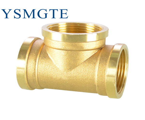 YSMGTE hot sale threaded pipe fittings Pure copper Pipe fittings for plumbing material piping system MGT-F014 AA-2-11