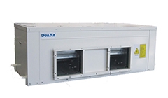 High-static pressure air duct blowing-in type split air-conditioning unit