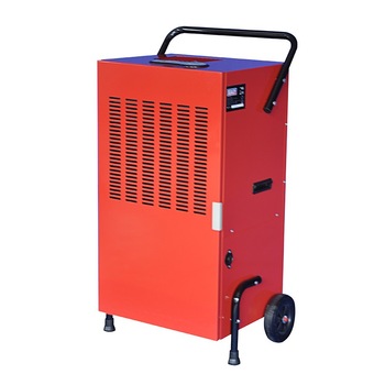 110 Pints ( 65L/day ) Red Body Big Wheel Hand Push Basement Dehumidifier