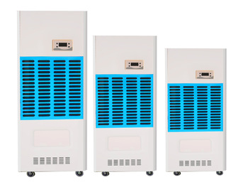 10 Liters per Hour Single Phase Industrial Dehumidifier with Movable Wheels