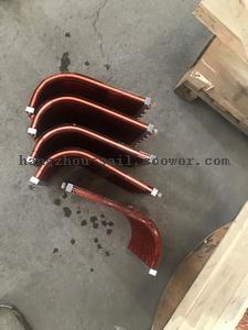 Tube Fin Air Conditioner Heat Exchanger Core Condenser Evaporator Coil