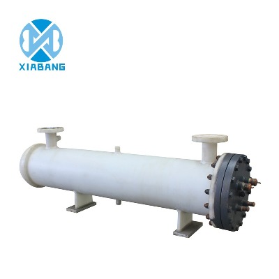 Stainless steel shell and tube type water cooled heat exchanger small capacity air conditioning evaporator for hospital use