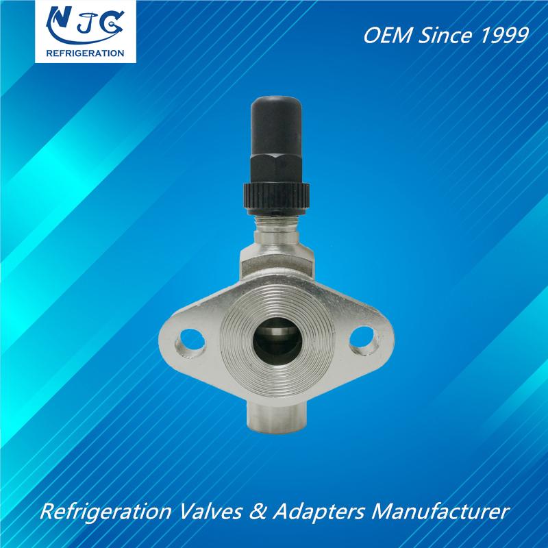 Compressor Valve With an Oval Flange 7/8” ODS x 66mm Flange Center Distance Bitxxx Type
