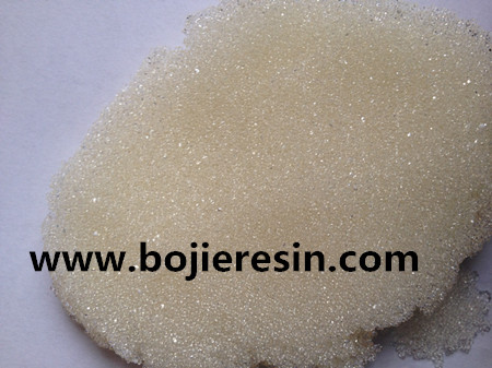 Special ion exchange resin for tungsten extraction