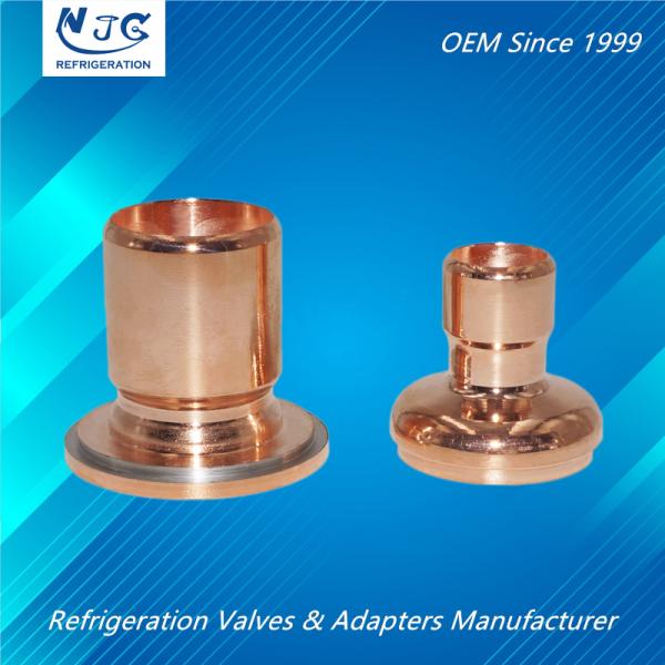 5HP Copexxxx Tubed Scroll Compressor Suction & Discharge Replacement Adapter 7/8” ODS x 1/2” ODS 5HP-SD-78-12-B