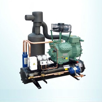 Industrial Open Type Semi Hermetic Refrigeration Scroll Air Cooled Condensing Unit