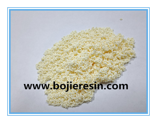 Baicalin extraction resin