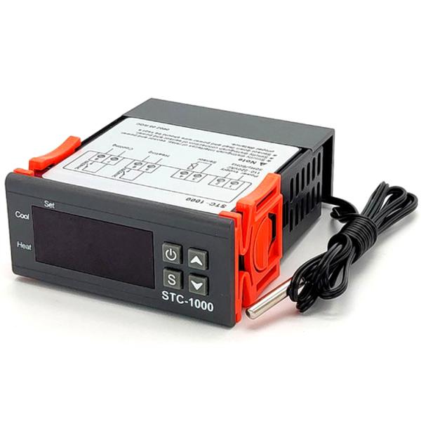 STC-1000 Aquarium incubator seafood machine temperature controller switch refrigeration heating thermostat STC-1000