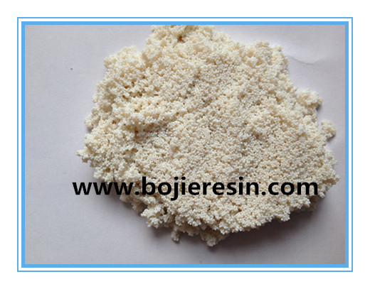 Platinum group metals extraction ion exchange resin