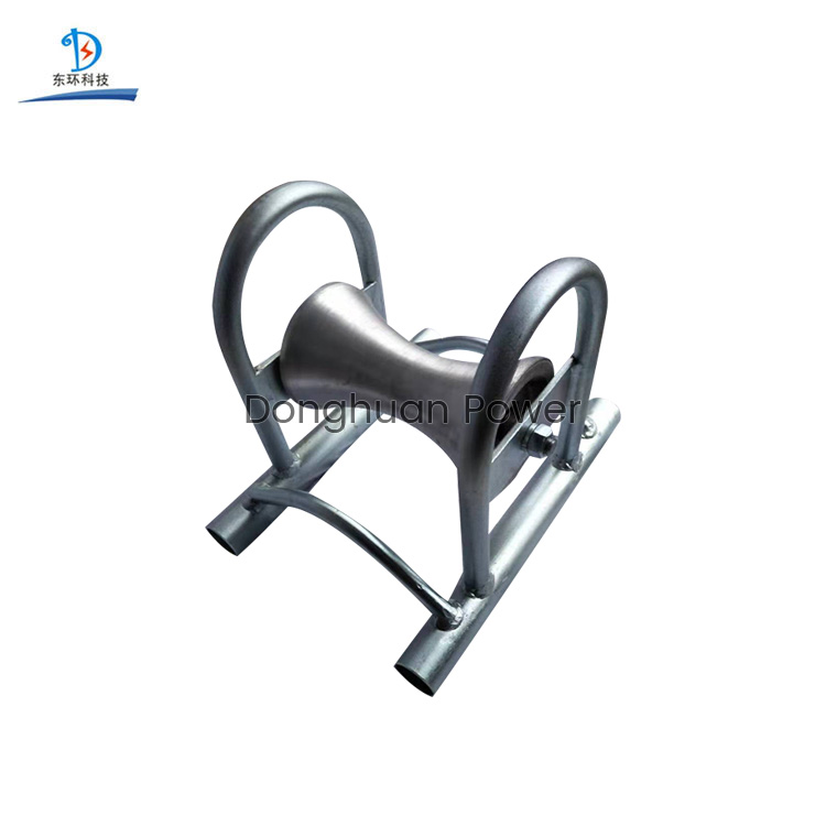 Electricl Ground Cable Roller Nylon Or Aluminum Sheave Cable Pulling Pulley