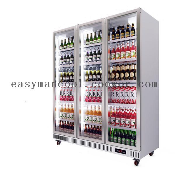 Vertical Display Refrigerator Cooler/Beverage Fridge for Beer and Drinks Freezer Equipment Commercial Showcase