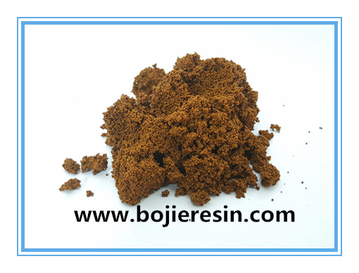 Geniposide extraction resin
