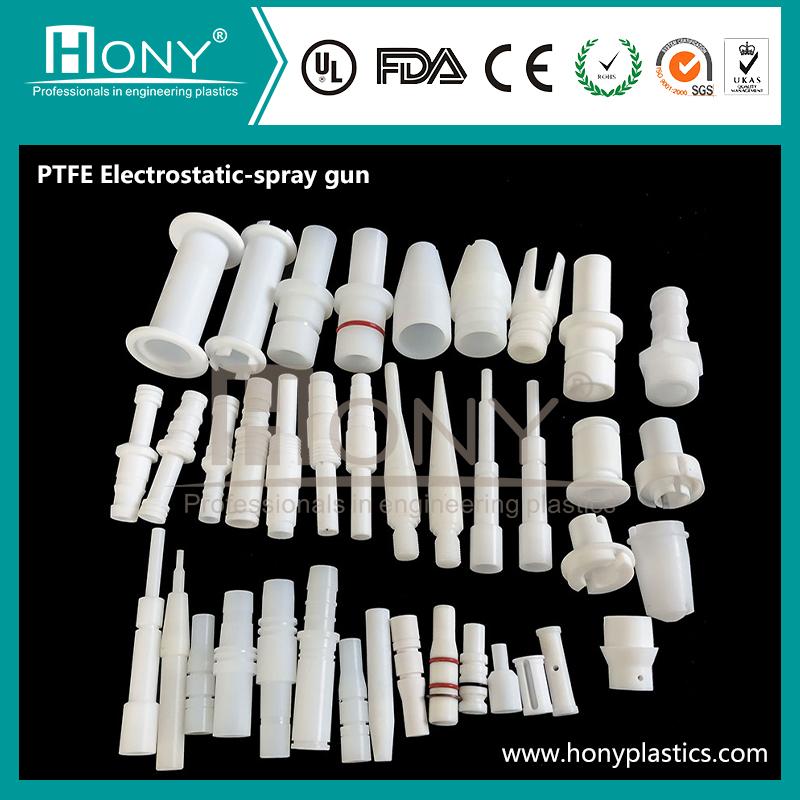 PTFE Electrostatic-Spray-Gun-Plastic-PTFE-<font color='red'>4F</font> Parts