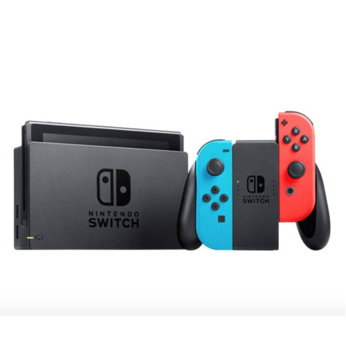 Nintendo Switch Console (2nd Generation, Neon Blue and Red)