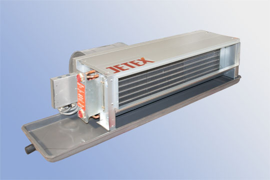 Concealed horizontal Fan Coil Unit with PTC
