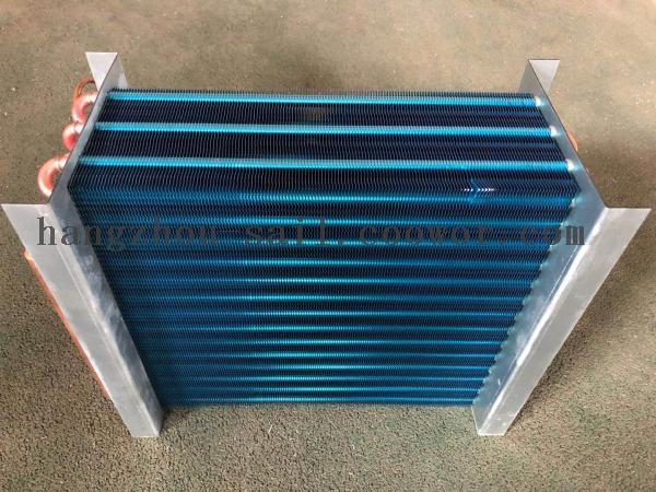 Customized evaporator for freezer heat exchanger