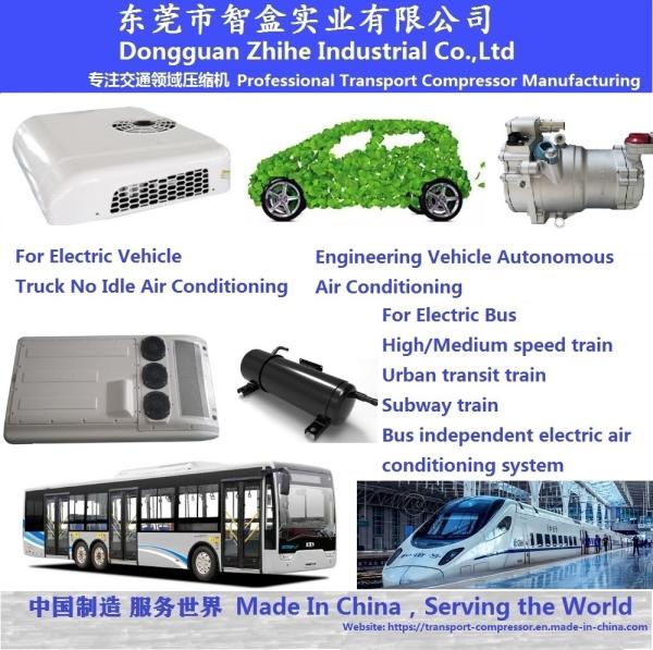 Vehcool MGQ66DF-510DV Hermetic Horizontal Transport bus Scroll Compressor