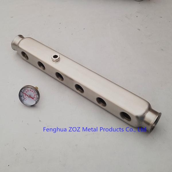 Floor Heating Manifolds is Manufactured from 304 Stainless Steel