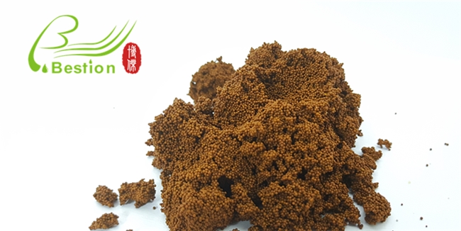 Aniline removal resin from wastewater