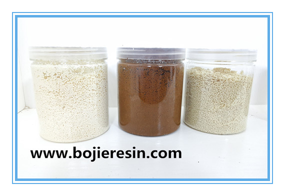 Citric acid resin for purification