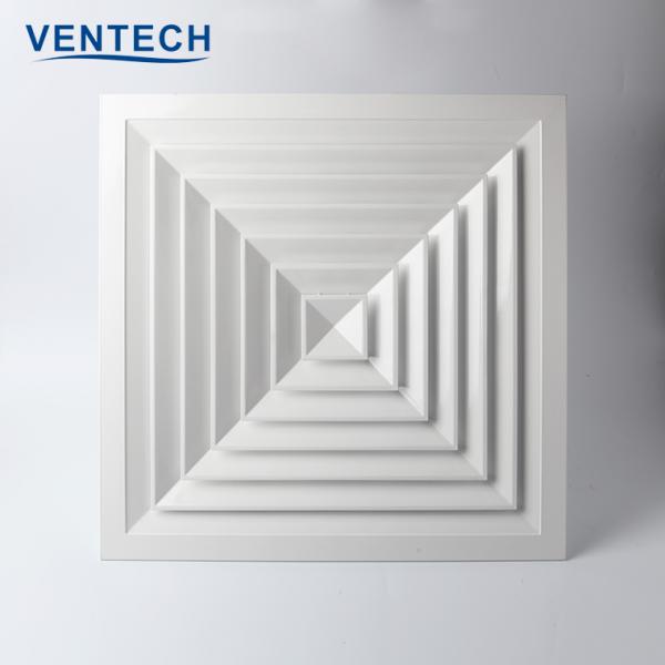 VENTECH 4 Way Square Ceiling Air Diffuser